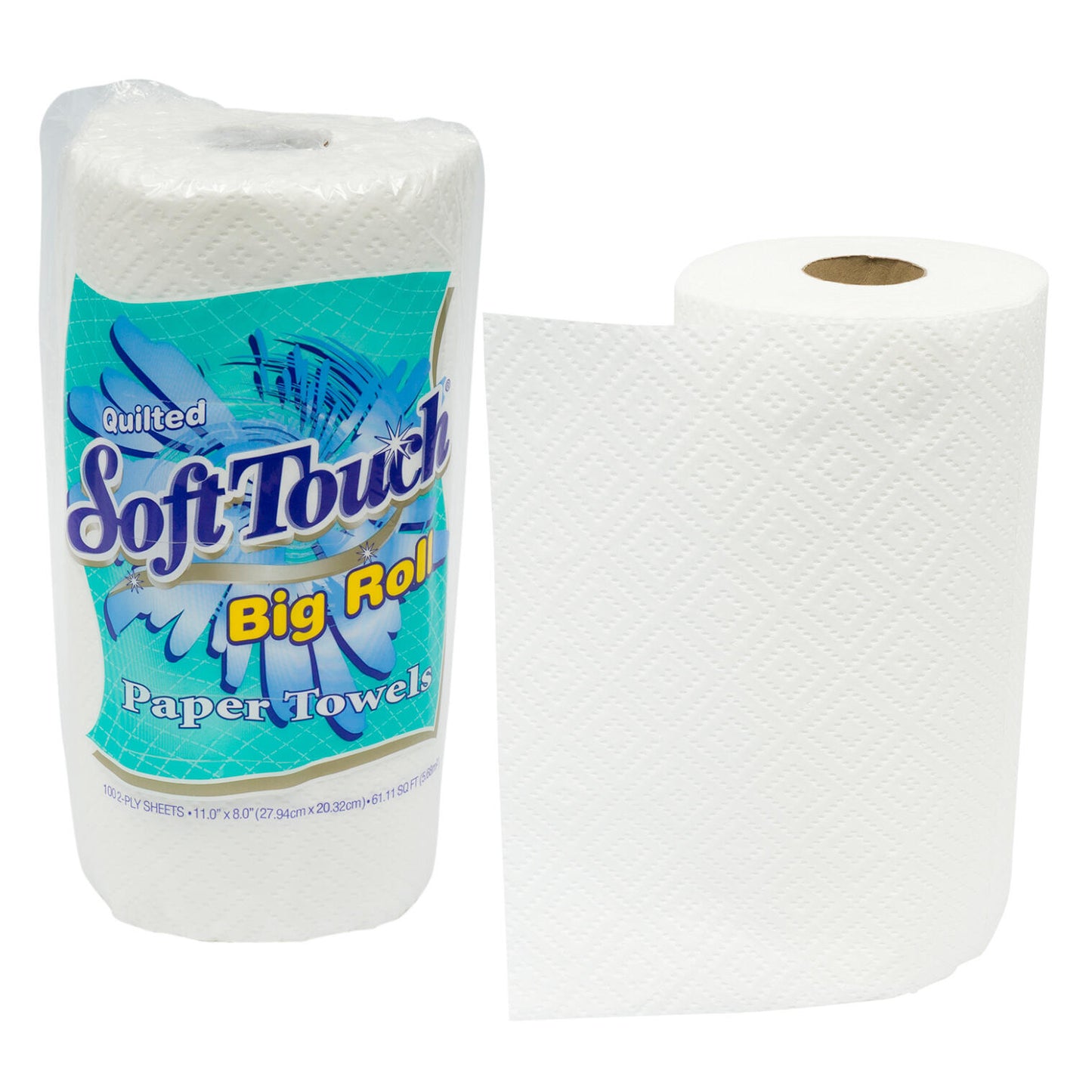 Soft Touch Quilted Paper Towel - 2-ply