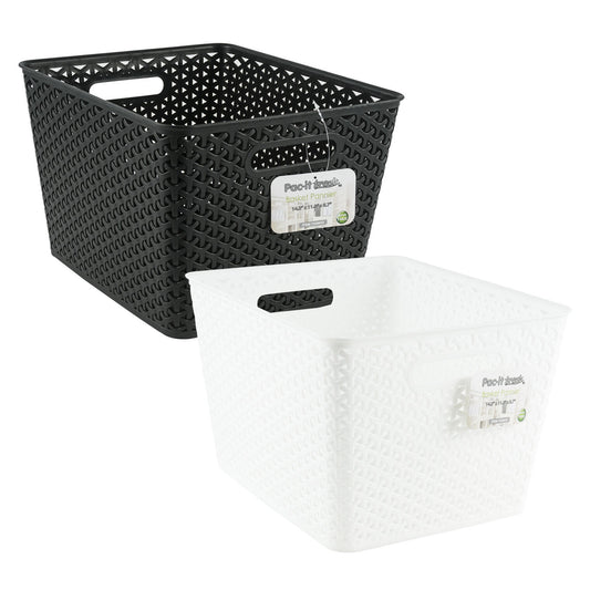 Plastic Basket- 11.5"- 2 Assortments