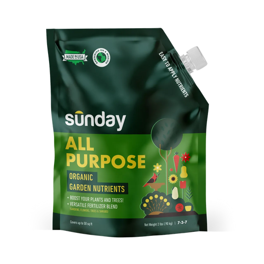 SUNDAY GF2006 ORGANIC ALL-PURPOSE FERTILIZER, 2 LBS