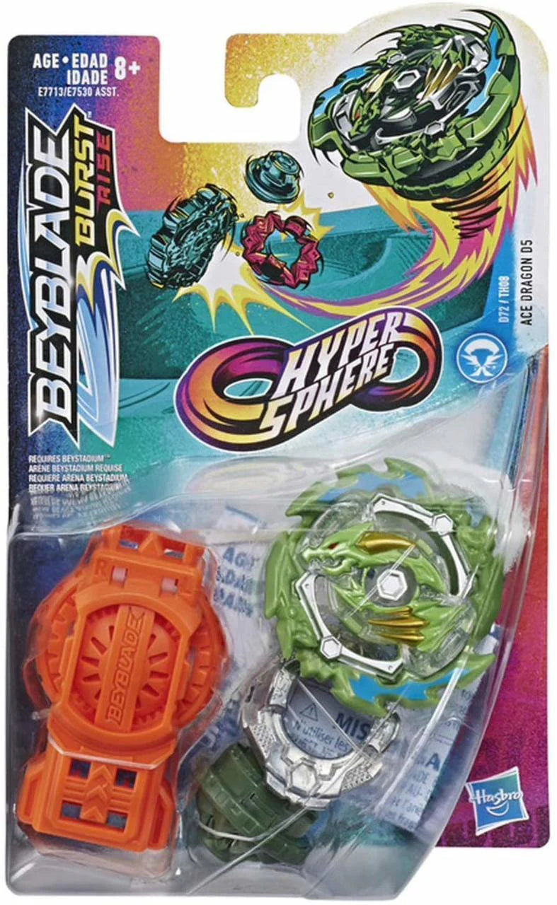 BEYBLADE BURST RISE HYPERSPHERE ACE DRAGON D5 STARTER PACK