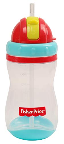 FISHER PRICE UNISEX BABY 14 OZ SINGLE PACK POP UP STRAW SIPPER CUP