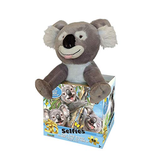 PUZZLE 3D PUZZLE WITH PLUSH HOWARD ROBINSON - KOALA SELFIE - 48PCS