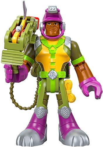 FISHER-PRICE RESCUE HEROES ROCKY CANYON, 6-INCH FIGURE WITH ACCESSORIES