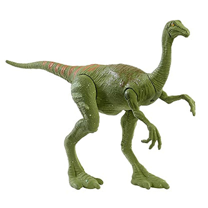 JURASSIC WORLD TOYS FIERCE FORCE GALLIMIMUS CAMP CRETACEOUS DINOSAUR ACTION FIGURE WITH MOVABLE JOINTS, REALISTIC SCULPTING & SINGLE STRIKE