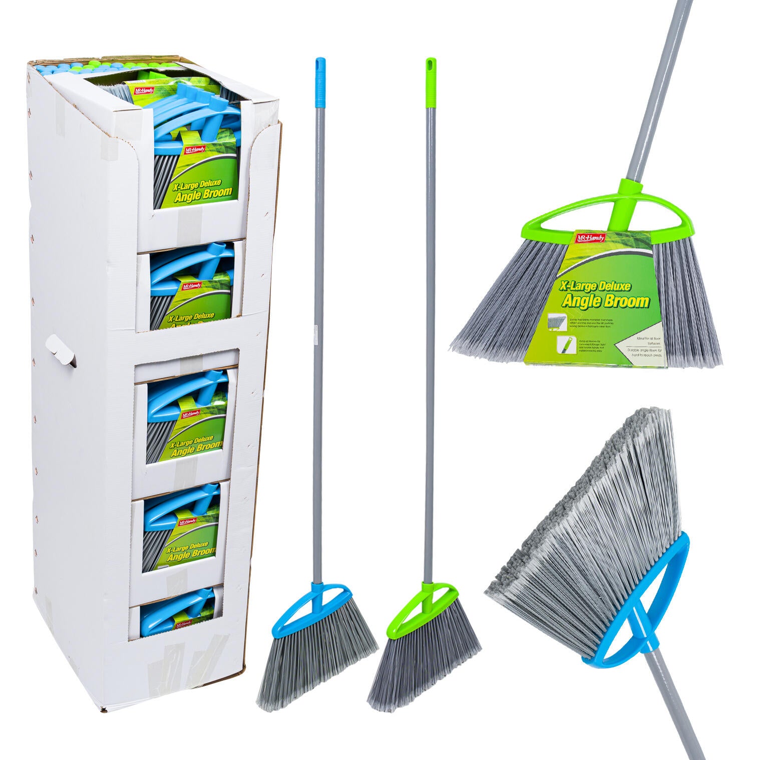 Angle Broom W/ PVC Coat- XL