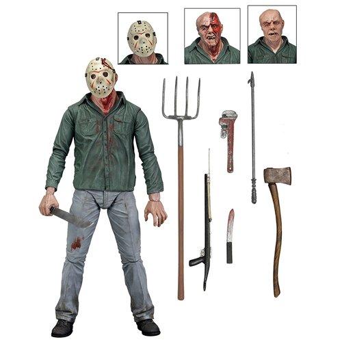 NECA FRIDAY THE 13TH SCALE ULTIMATE PART 3 JASON ACTION FIGURE, 7"