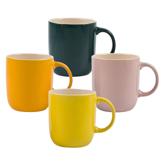 Stoneware Mug- 13oz- 4 Assorted Colors