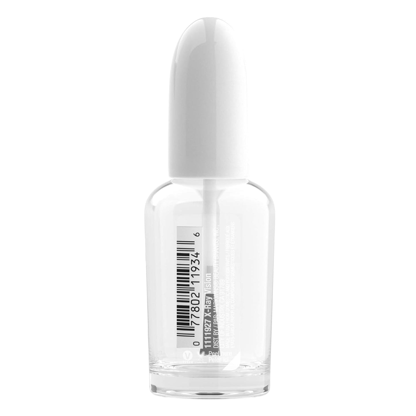 wet n wild Fast Dry AF Nail Polish Color, Clear X-Ray Vision | Quick Drying - 40 Seconds | Long Lasting - 5 Days, Shine