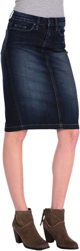 [BLANKNYC]   Women's Pencil Skirt, Denim Blue