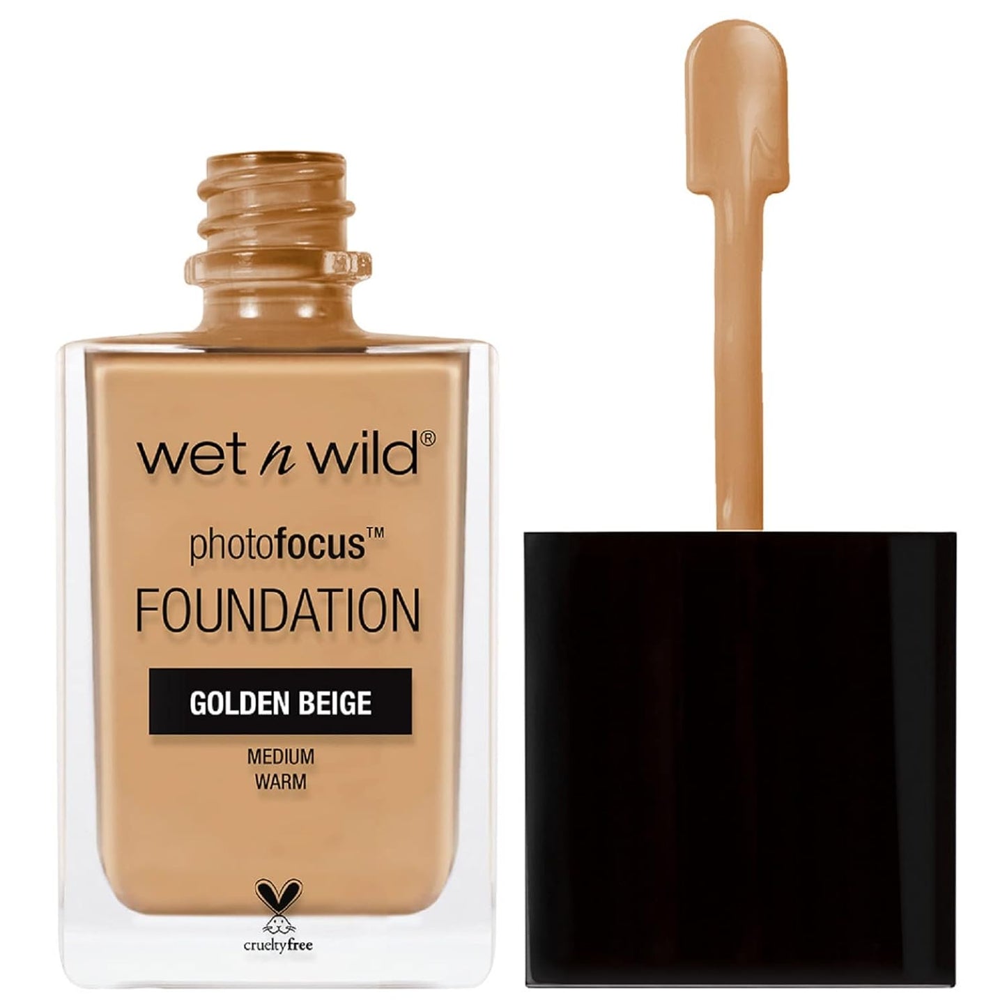 wet n wild Photo Focus Matte Liquid Foundation Neutral Soft Ivory, Vegan & Cruelty-Free