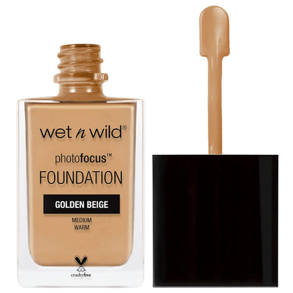 wet n wild Photo Focus Matte Liquid Foundation Neutral Soft Ivory, Vegan & Cruelty-Free