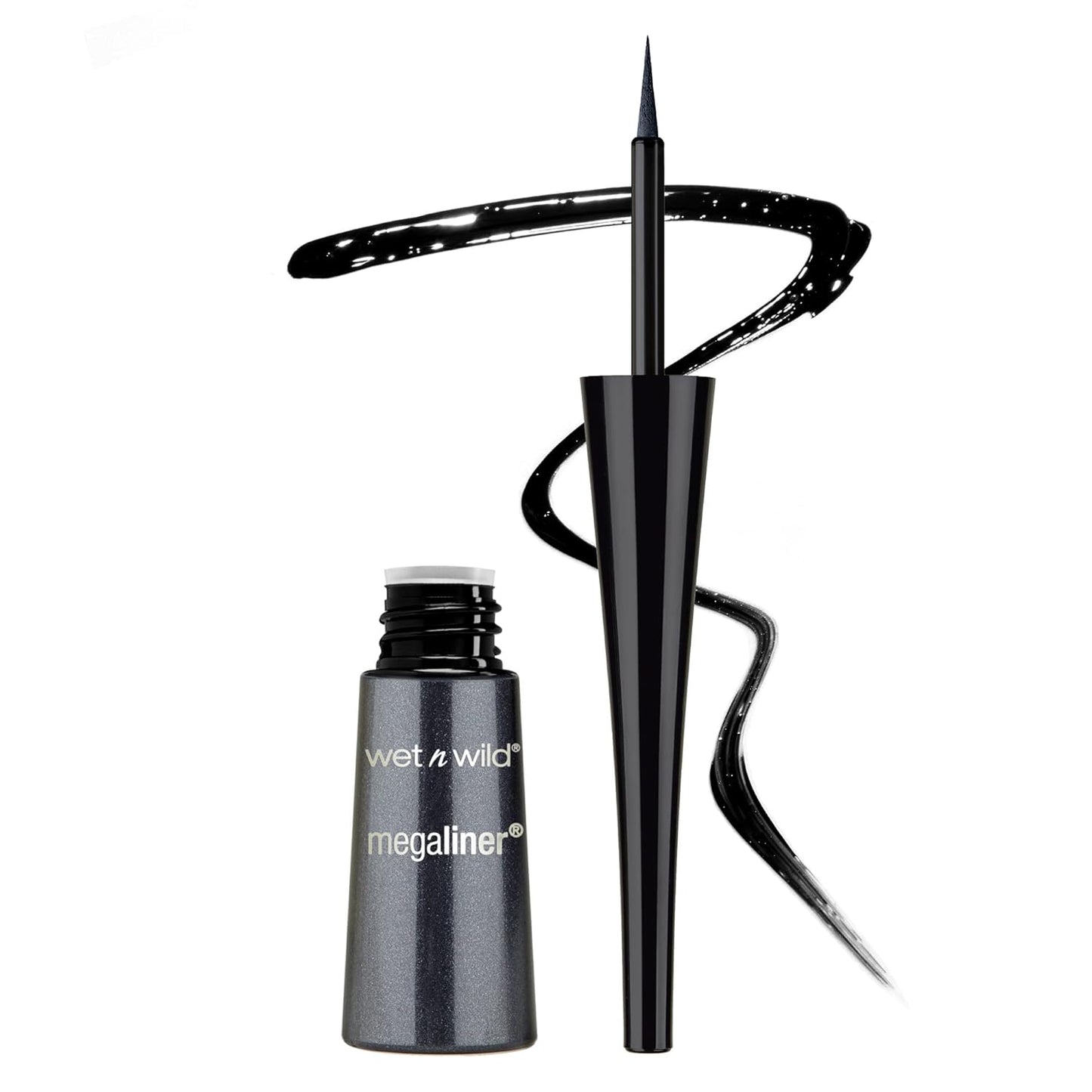 wet n wild MegaLiner Liquid Eyeliner - Black (packaging)