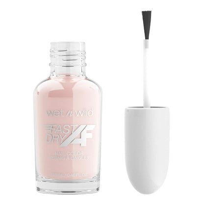 wet n wild Fast Dry AF Nail Polish Color, Light Pink Ballerina Dropout | Quick Drying - 40 Seconds | Long Lasting - 5 Days,