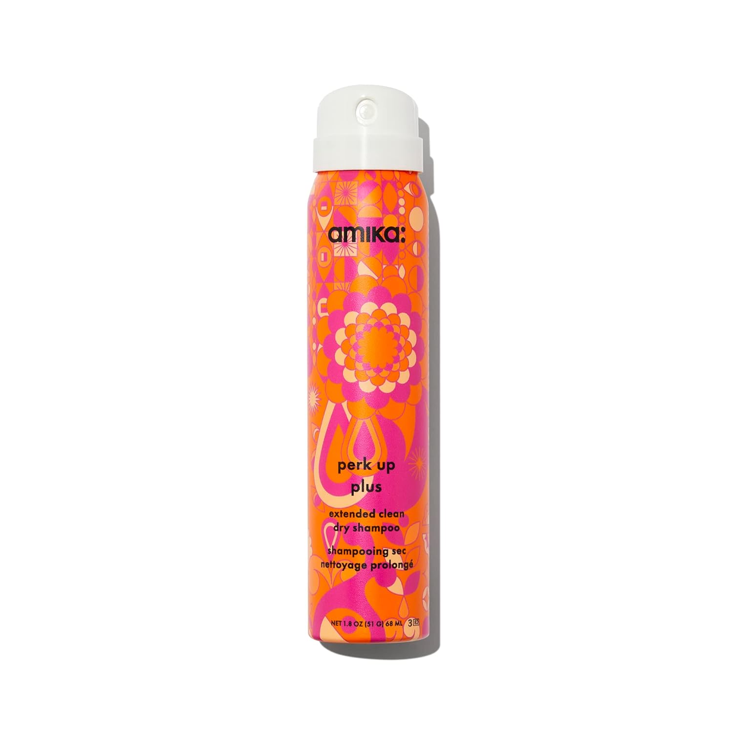 amika perk up plus extended clean dry shampoo,