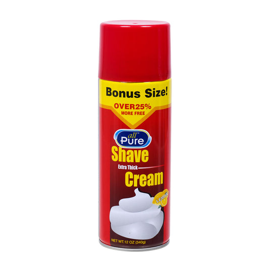 Shave Cream - Lemon, 12oz