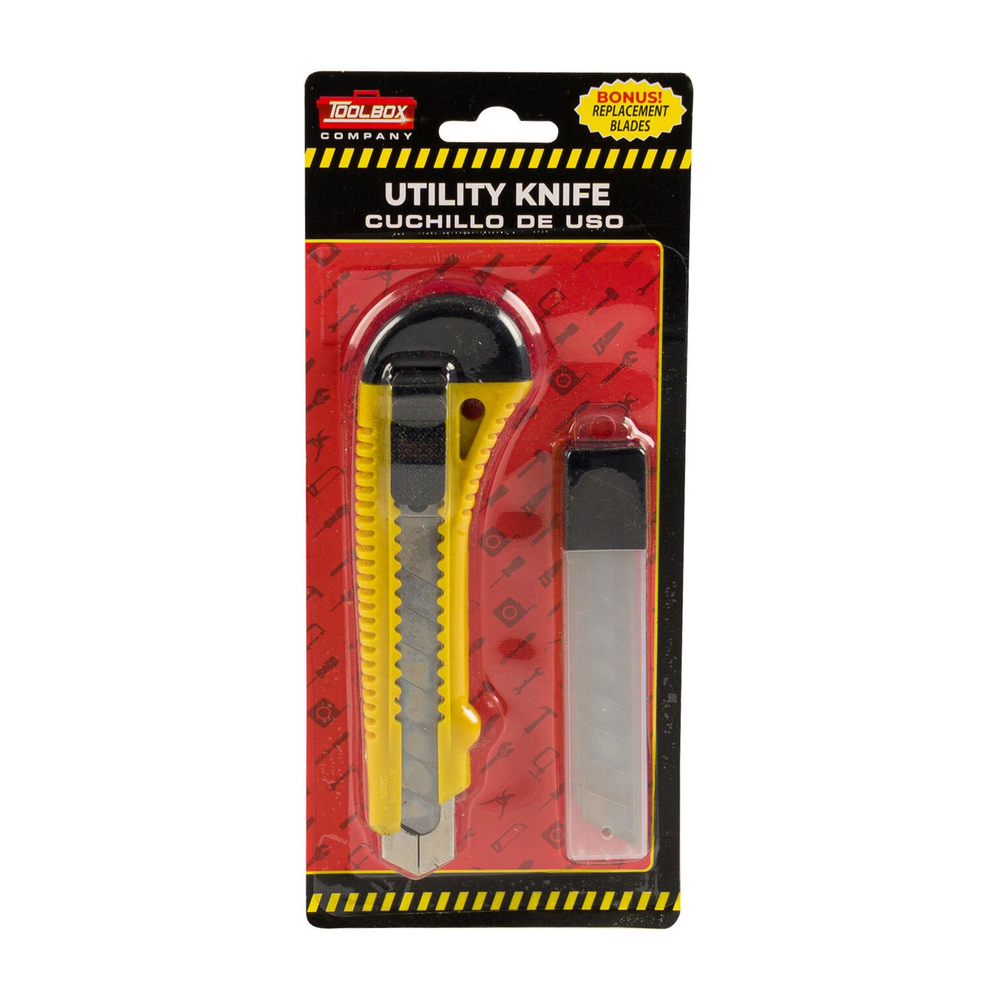 Utility Knife W/ 2 Blades- 6"