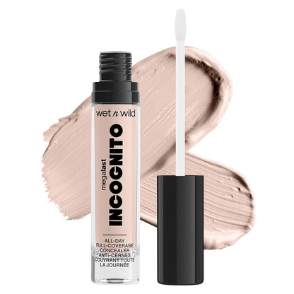 wet n wild Mega Last Incognito All-Day Full Coverage Liquid Matte Concealer,