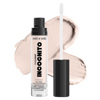 wet n wild Mega Last Incognito All-Day Full Coverage Liquid Matte Concealer,