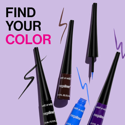 wet n wild MegaLiner Liquid Eyeliner - Black (packaging)