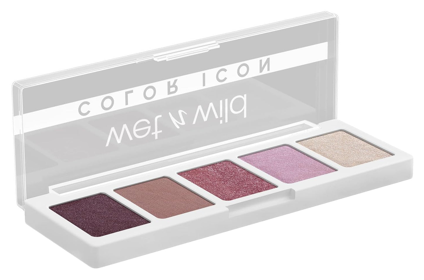 wet n wild Color Icon Eyeshadow Makeup 5 Pan Palette, Purple Petalette, Matte, Shimmer, Metallic, Long Wearing, Rich Buttery Pigment, Cruelty Free