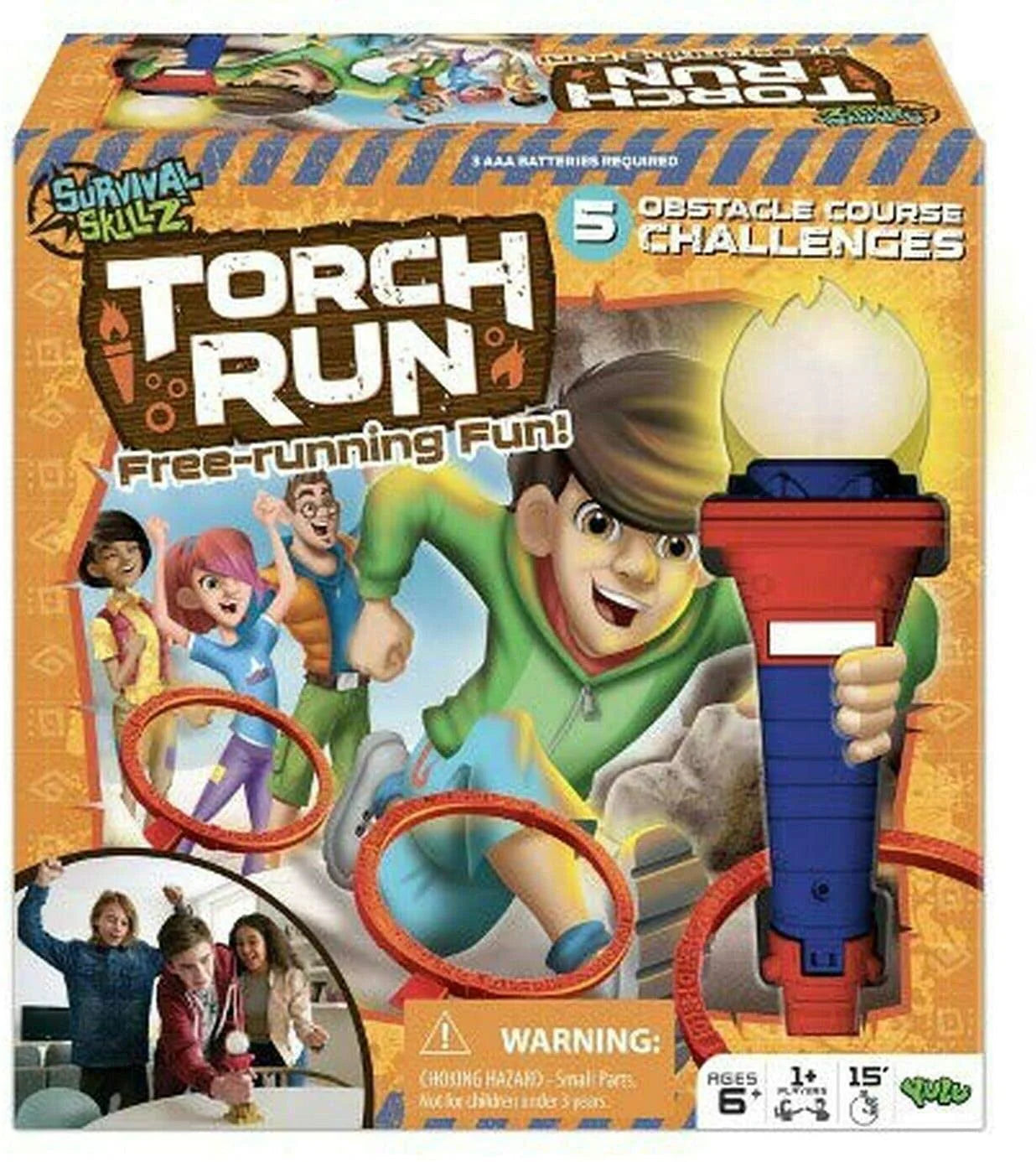 TORCH RUN BOARD GAME - FREE-RUNNING FUN!