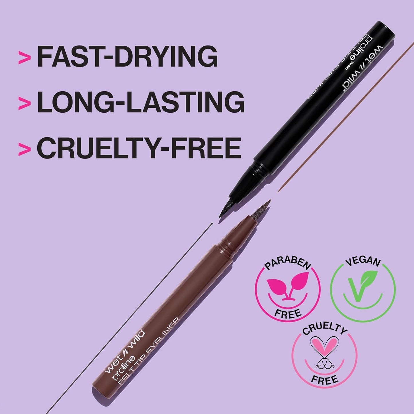 wet n wild MegaLiner Liquid Eyeliner - Black (packaging)