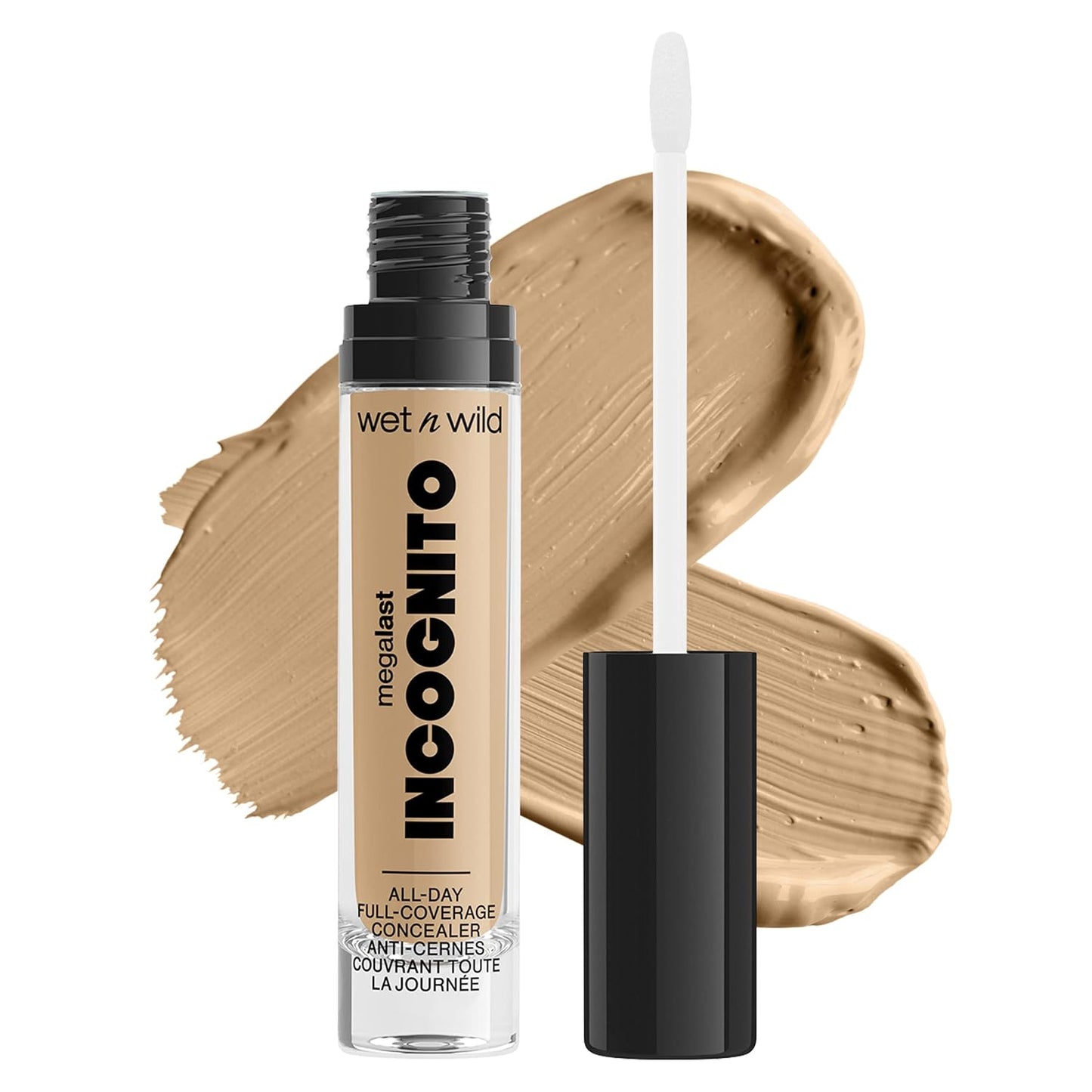 wet n wild Mega Last Incognito All-Day Full Coverage Liquid Matte Concealer,