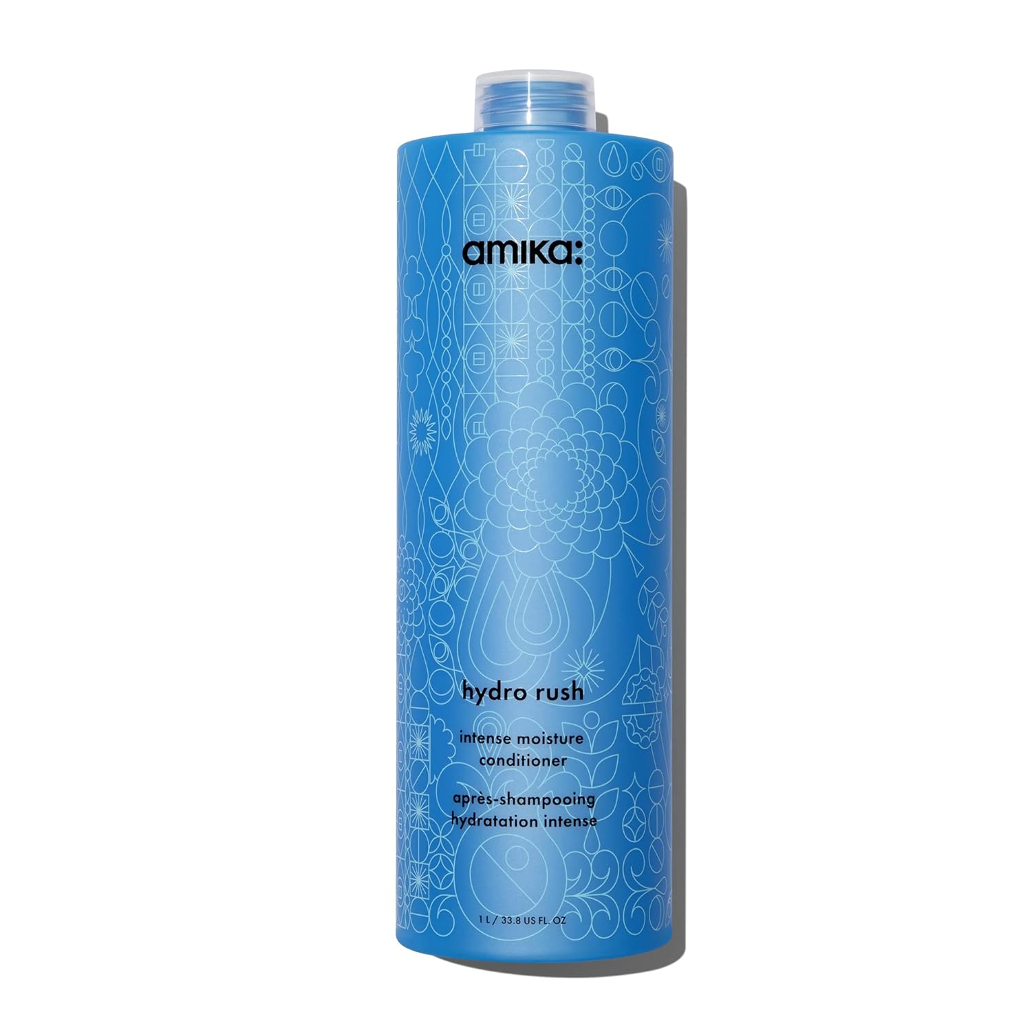 amika hydro rush intense moisture conditioner with hyaluronic acid