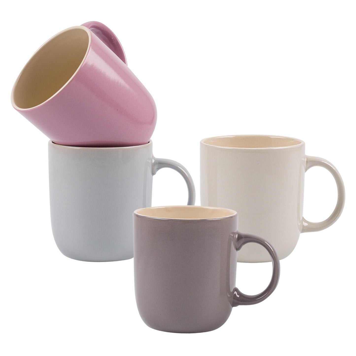 Stoneware Mug- 13oz- 4 Assortments