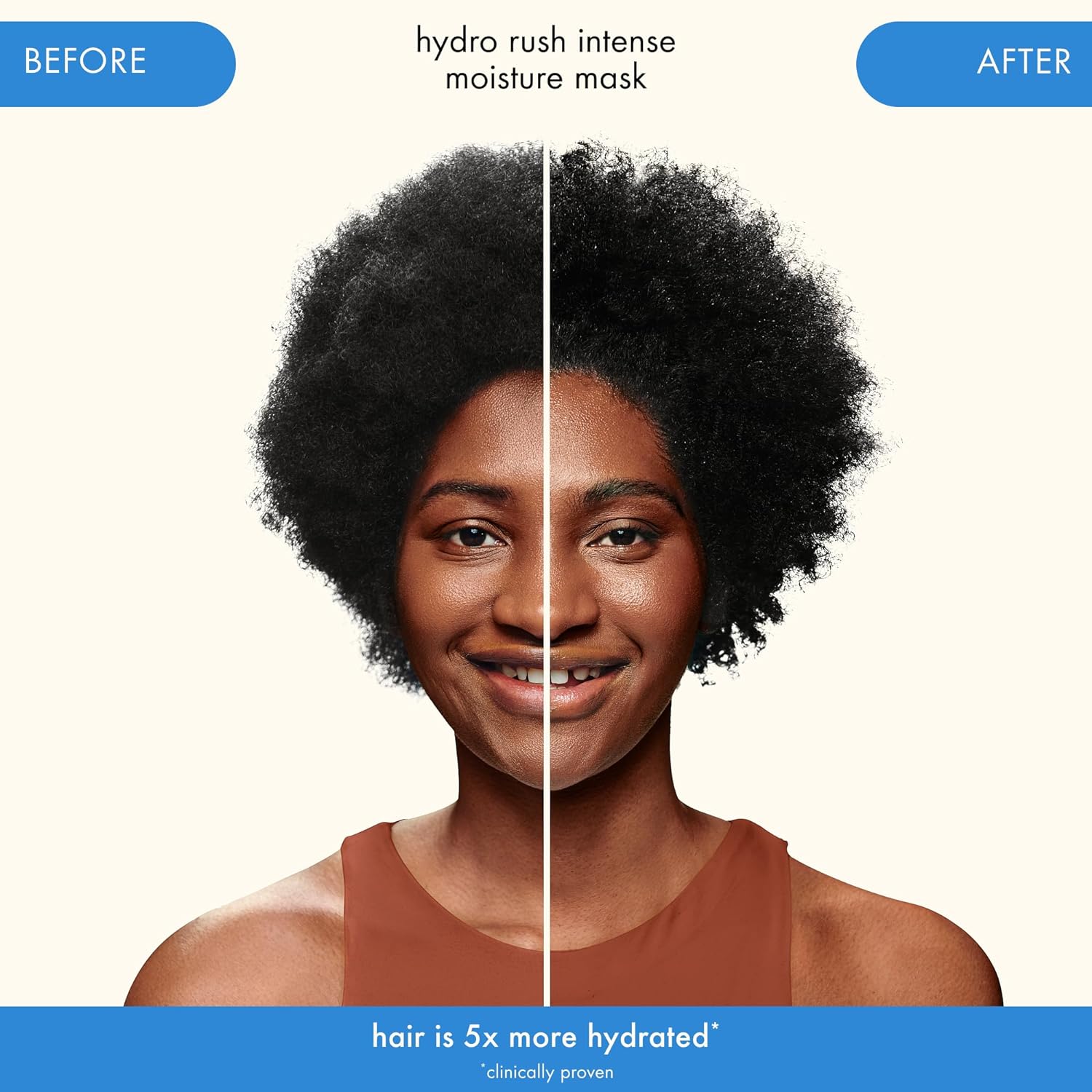 amika hydro rush intense moisture mask with hyaluronic acid