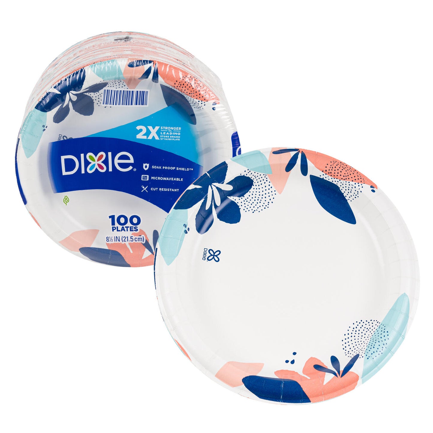 Dixie 100ct Paper Plates- 8.5"