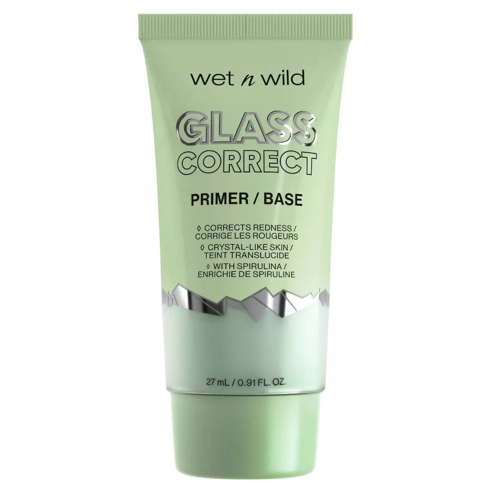 Wet n Wild Prime Focus Glass Correct Primer - Green - 0.91 fl oz