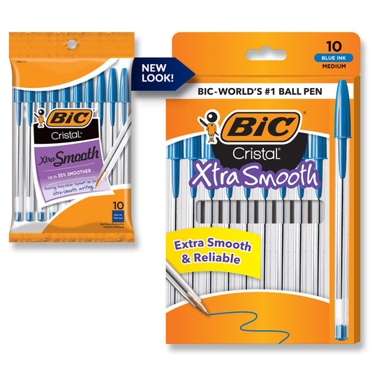 Bic Xtra Smooth Pen (10) Blue