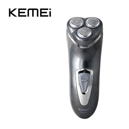 KEMEI  3D Floating Head Rechargeable Electric Shaver for Men Nose Beard Trimmer Shaving Razor Barbeador Rasoir Electrique