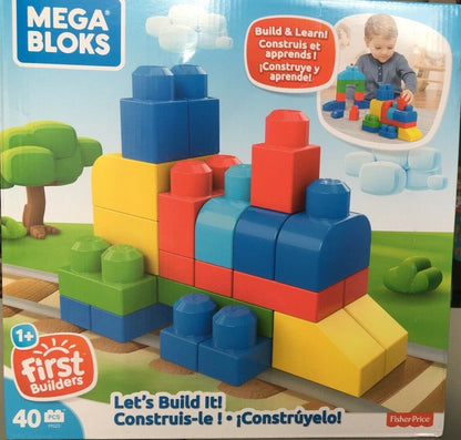 MEGA BLOCKS FIRST BUILDERS: LET'S BUILD IT