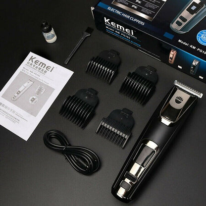 Men's Hair Clippers Cordless Trimmer Rechargeable Kemei KM-PG103